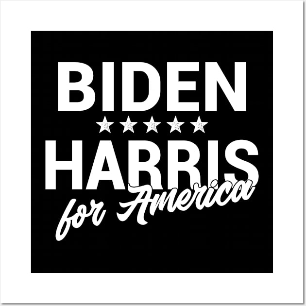 Biden Harris For America - Biden And Harris 2020, Funny Biden Harris Wall Art by Redmart